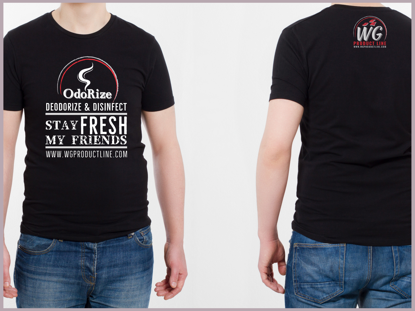 Black Printed T-Shirt