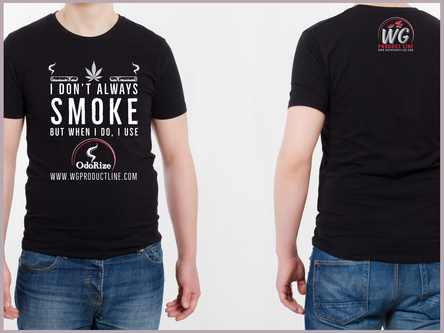 Black Printed T-Shirt