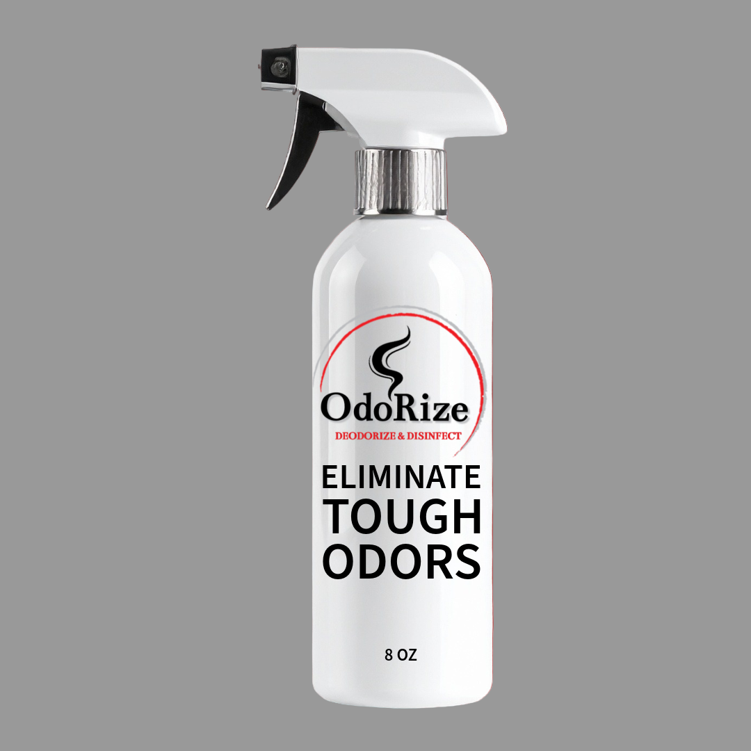 Odorize 8 oz odor eliminator for cars, homes and commercial spaces, removes cigarette smoke, weed smell, pet odors and mildew.