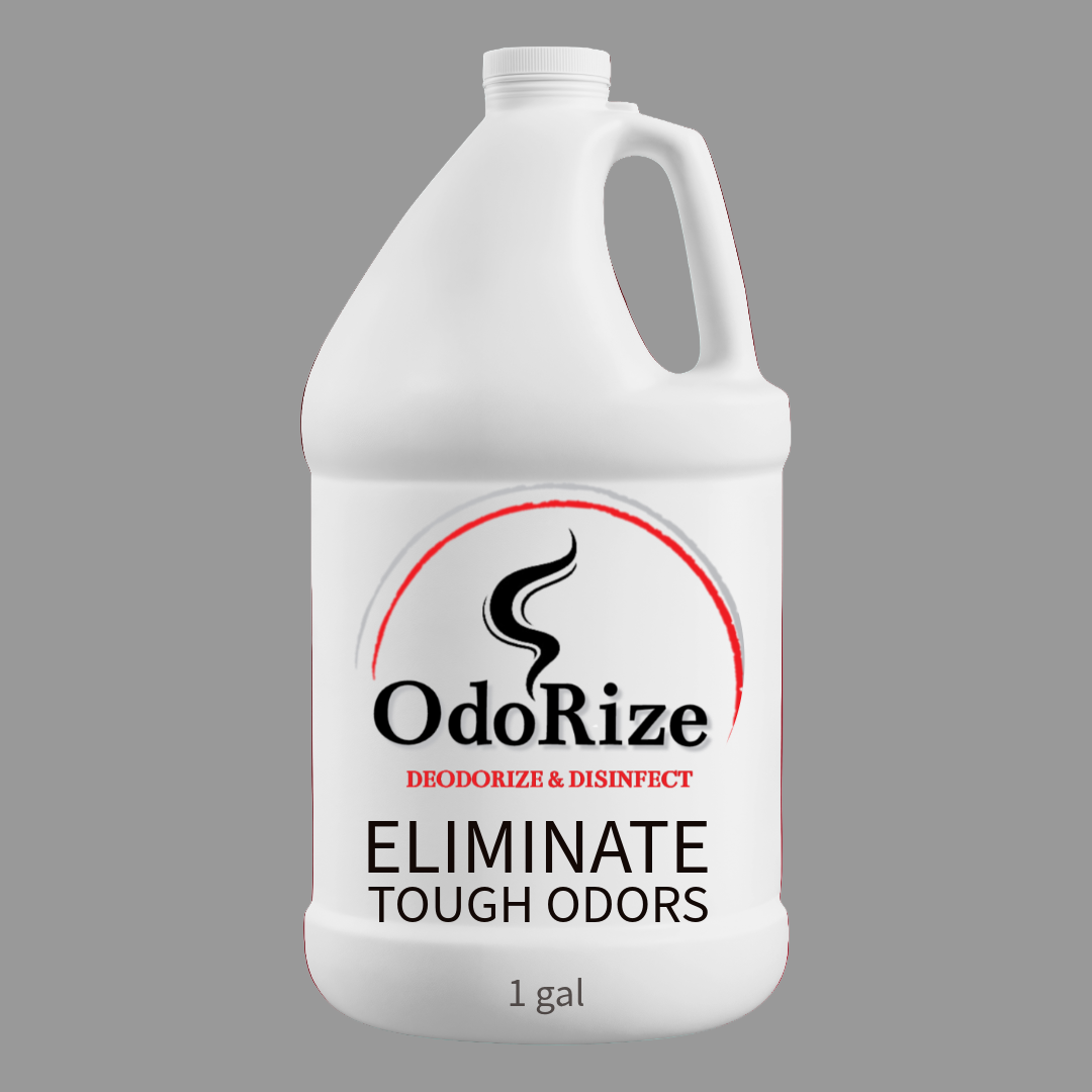 Odorize 1 gallon odor eliminator for cars, homes and commercial spaces, removes cigarette smoke, weed smell, pet odors and mildew.