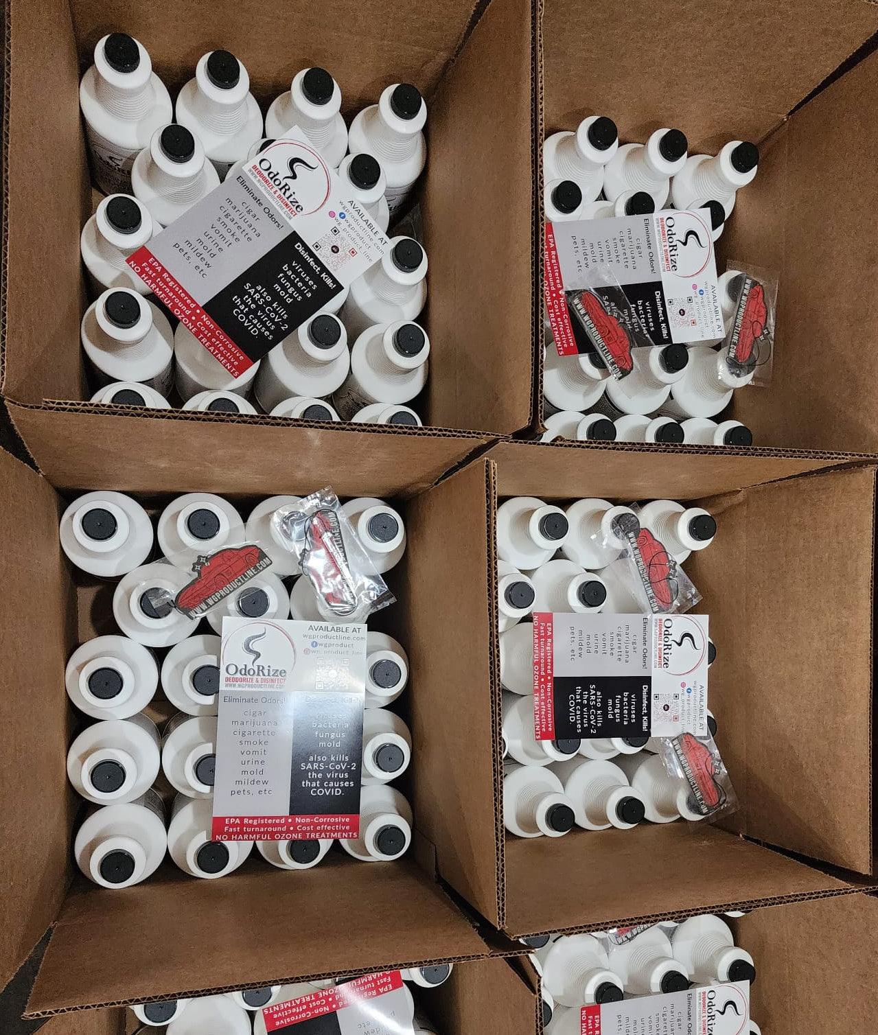 ODORIZE odor eliminator for cigarette, weed, and pet odors